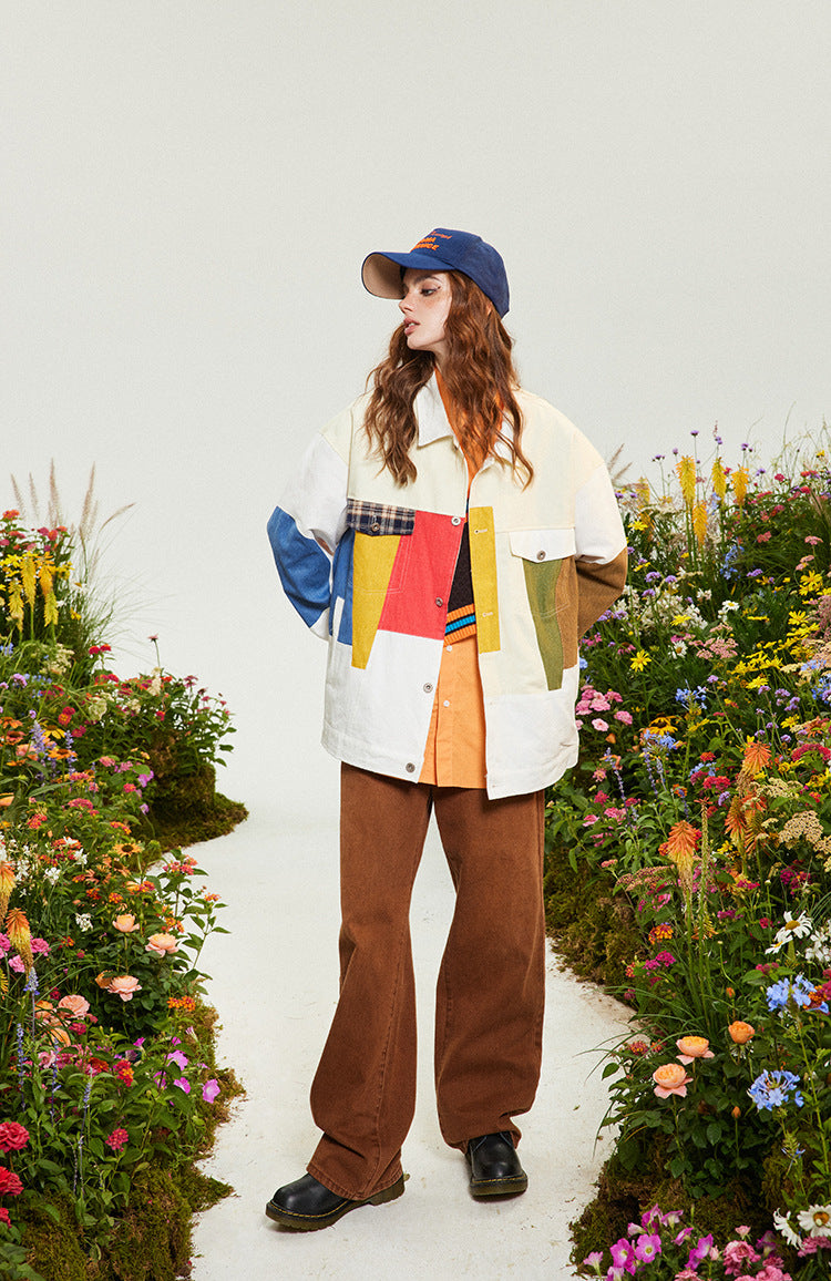 UrbanPatch Contrast Color Street Coat