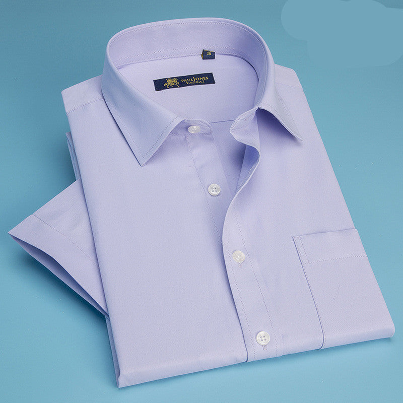 Men’s Classic White Business Formal Shirt