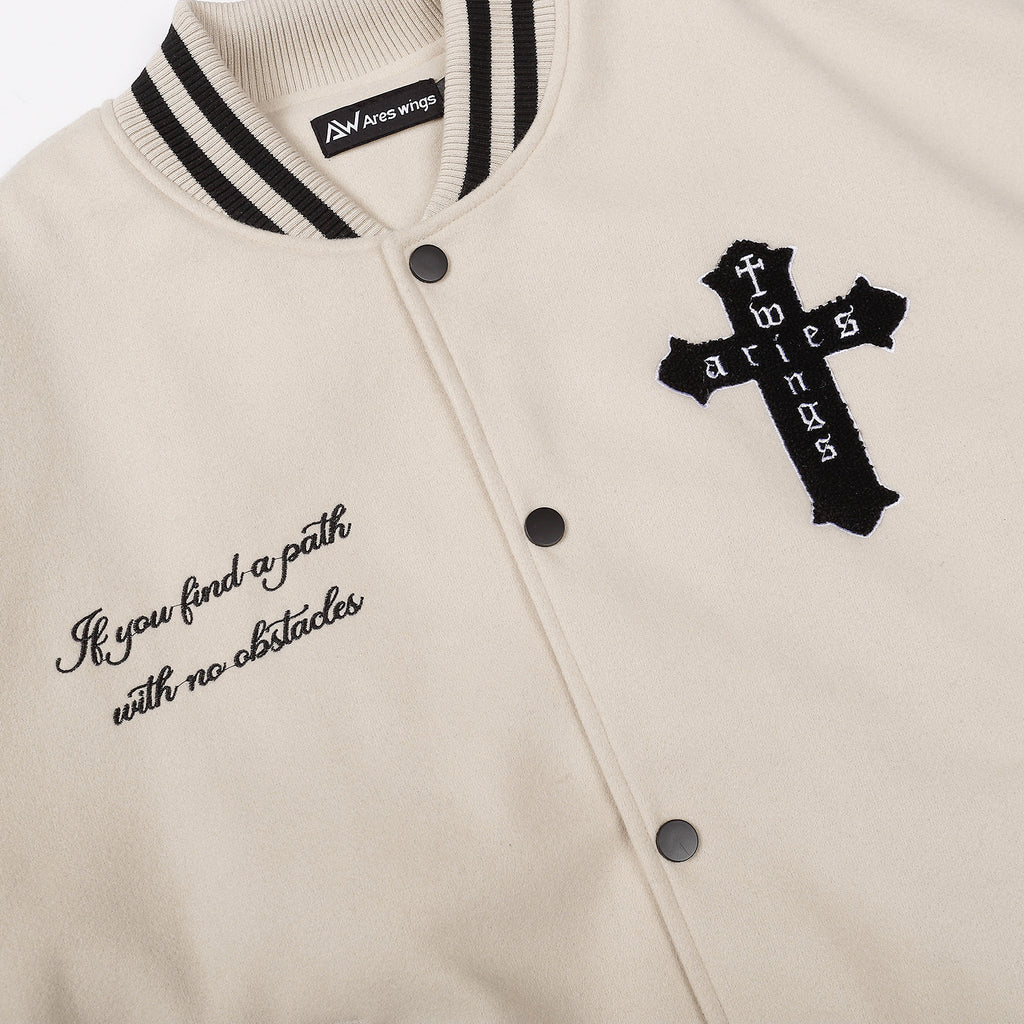 Heritage Cross-Patch Towel Embroidered Baseball Jersey