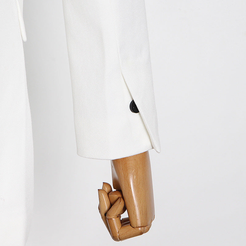 Novelle Studio Tailored Suit-Collar Fashion Coat