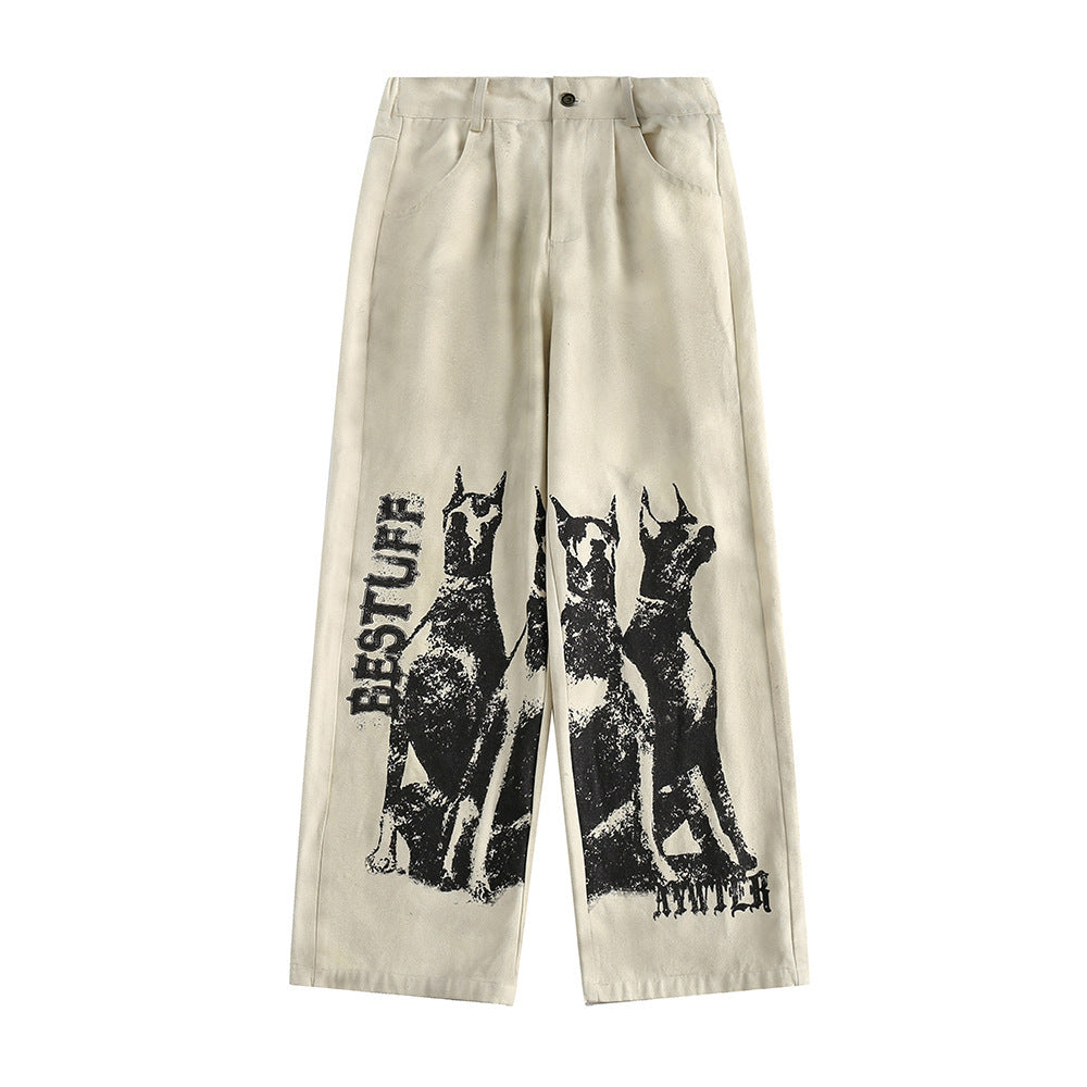 Doberman Street Loose Cargo Trousers