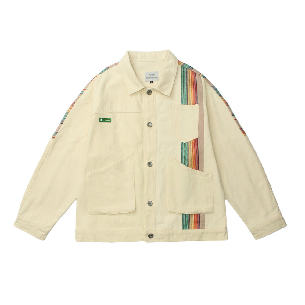 Heritage Fusion Patchwork Coat