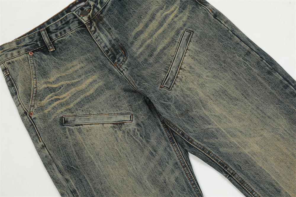 Washed & Worn Loose Pocket Pants