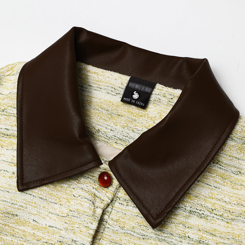 Men’s Dark Jacquard Woven Jacket