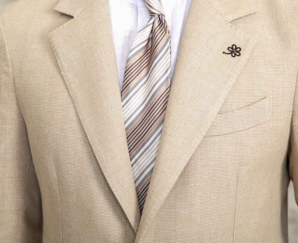 British Linen Blend Suit