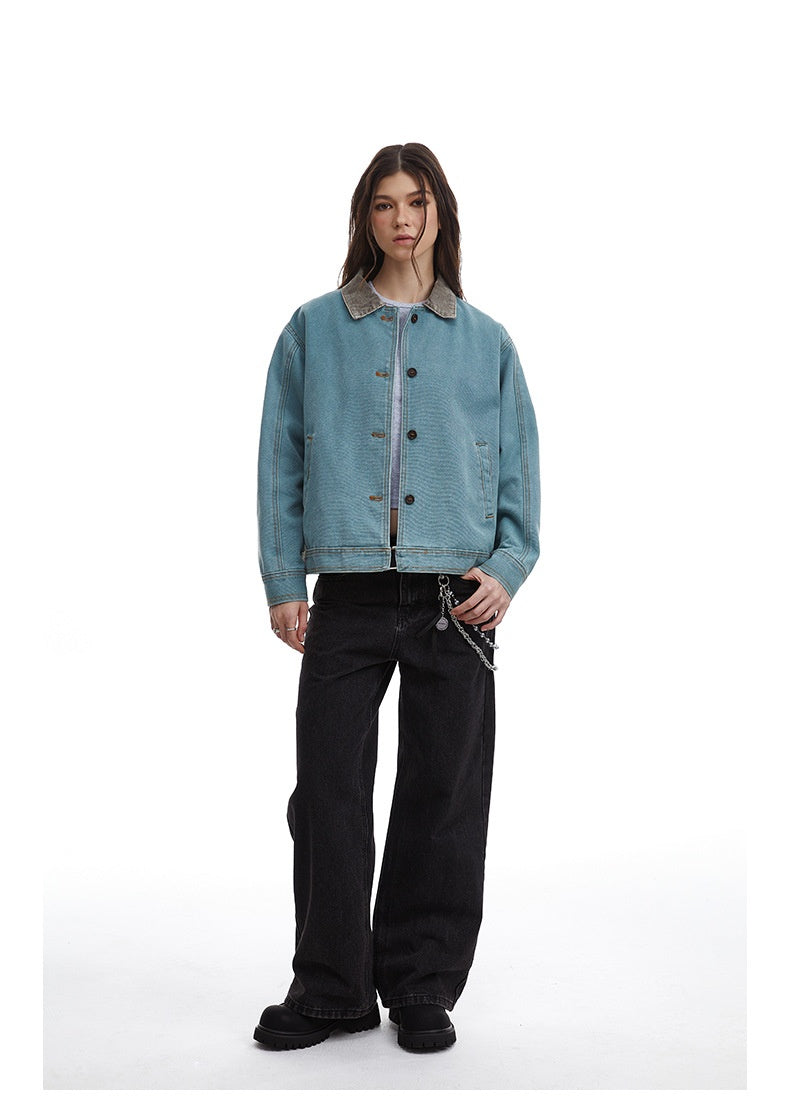Retro Loose Workwear Jacket