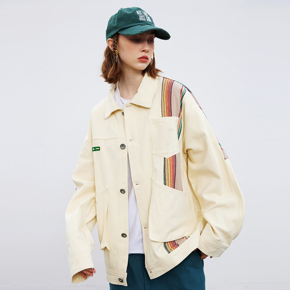 Heritage Fusion Patchwork Coat