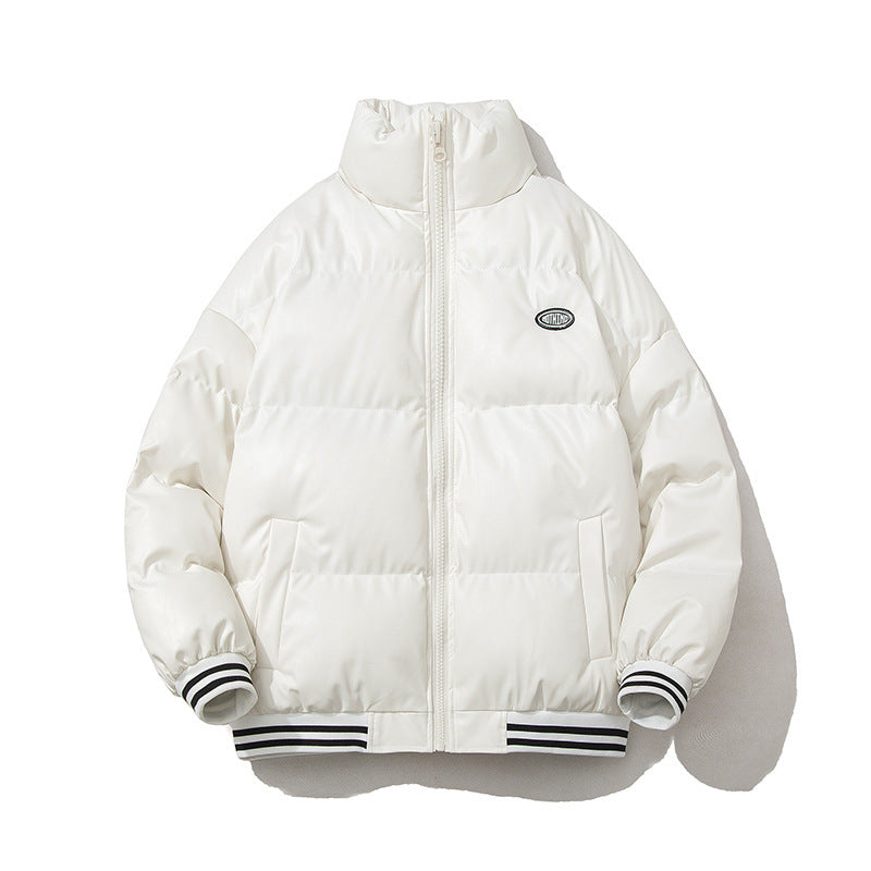 Stand Collar Cotton Coat