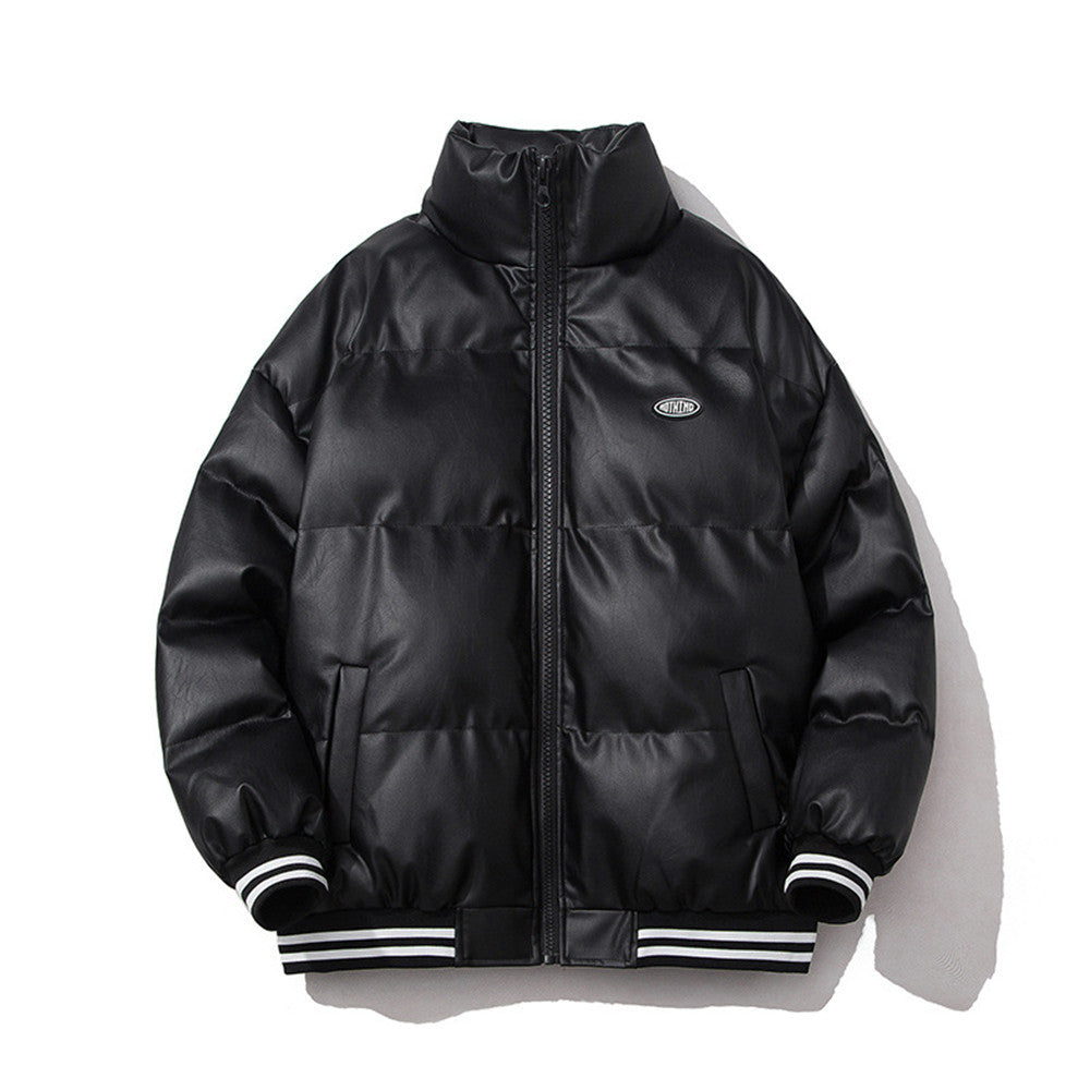 Stand Collar Cotton Coat