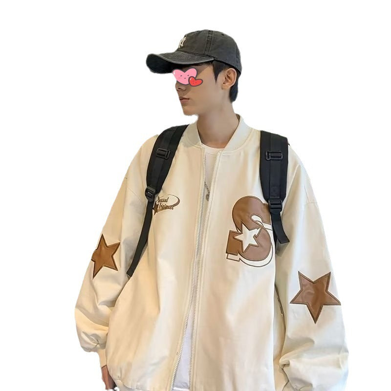 Vintage Stitch Baseball Jacket