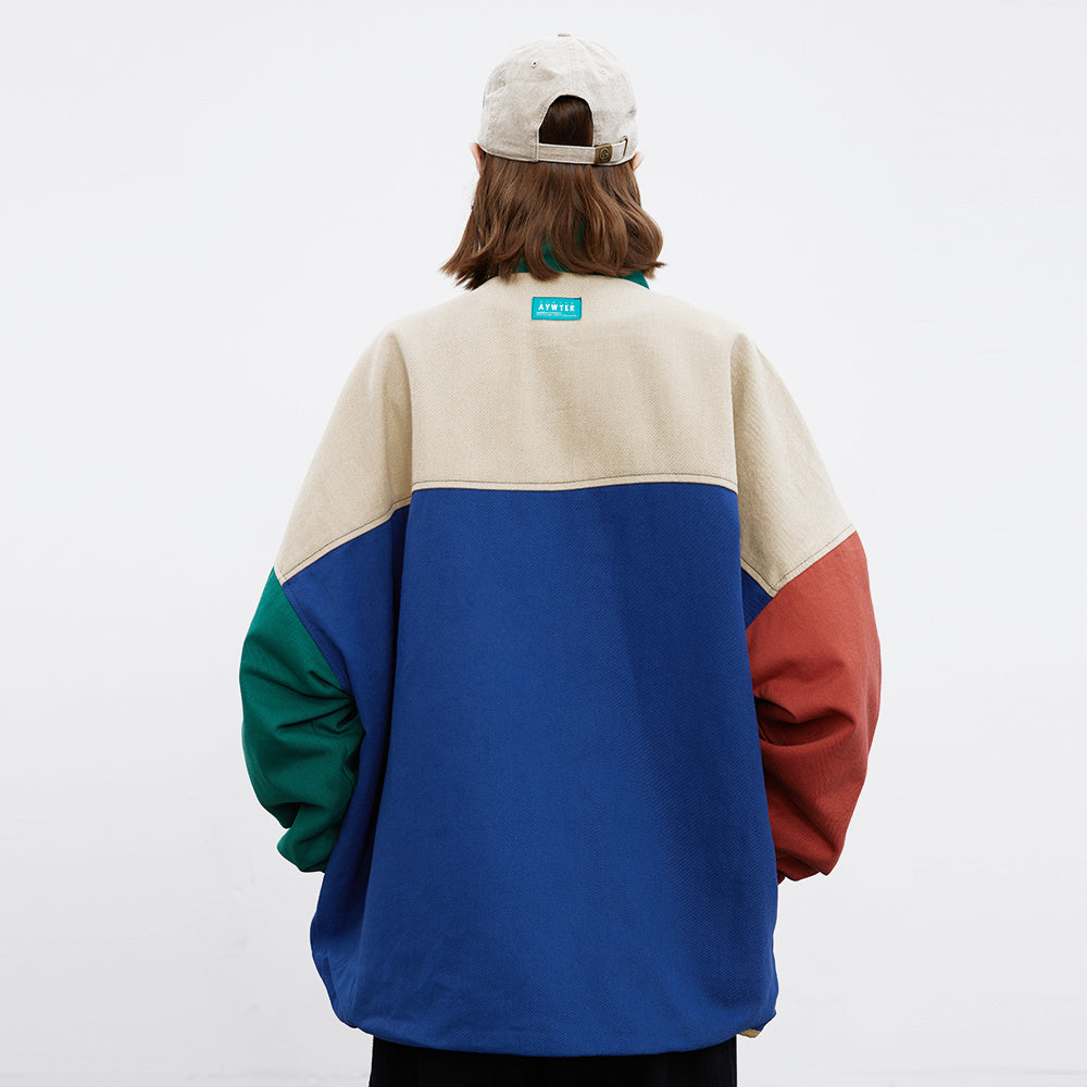 Chromatic Flow Irregular Coat