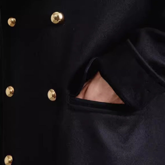 Wool Ultra-Long Overcoat