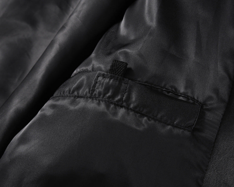 Retro PU High-Street Leather Jacket