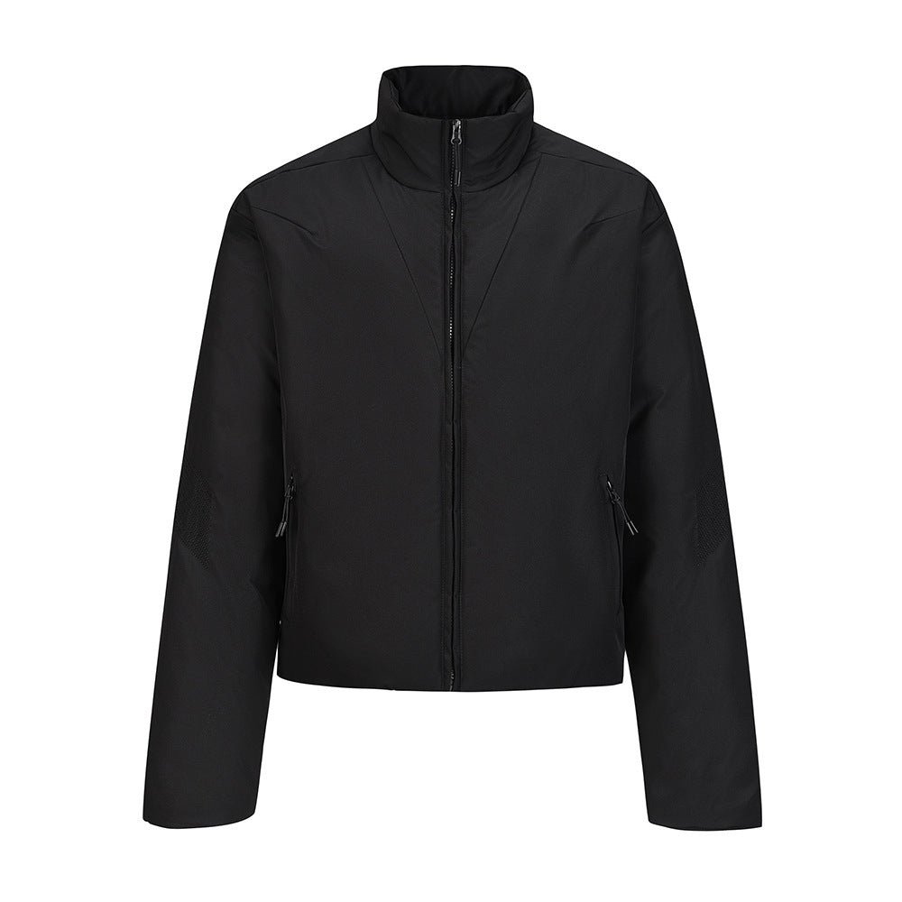 The CoreLayer Padded Coat Minimal Stand Collar