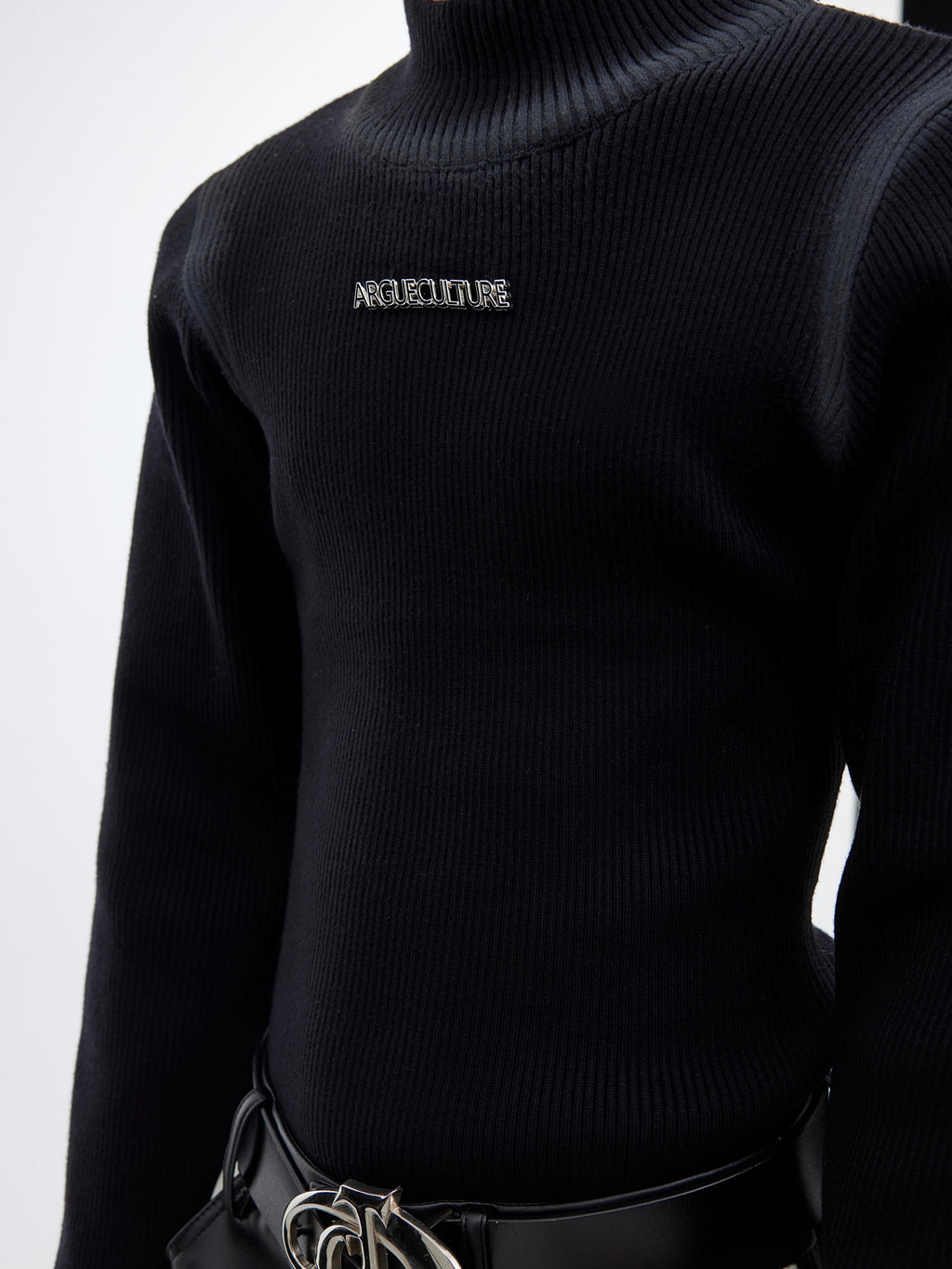 AureCore Knit Stand-Collar Base Layer Top