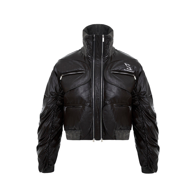 Stand Collar Cotton Jacket