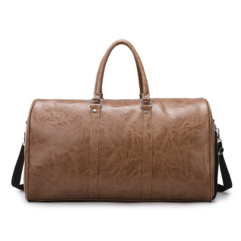 Cylinder Leather Yoga Bag