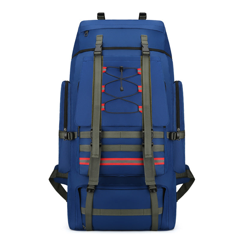Outdoor 130 Liter 120 Large Capacity Camouflage Travel Bag, Cotton Quilt, Luggage, Working, Hiking, Camping, Waterproof Backpack