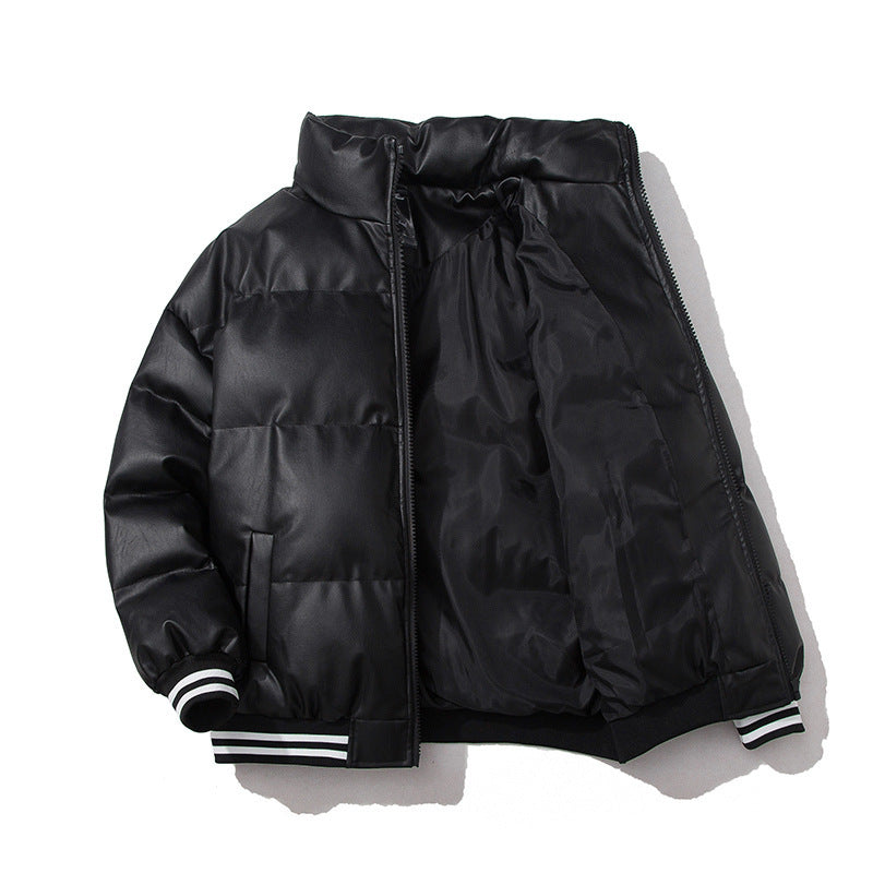 Stand Collar Cotton Coat