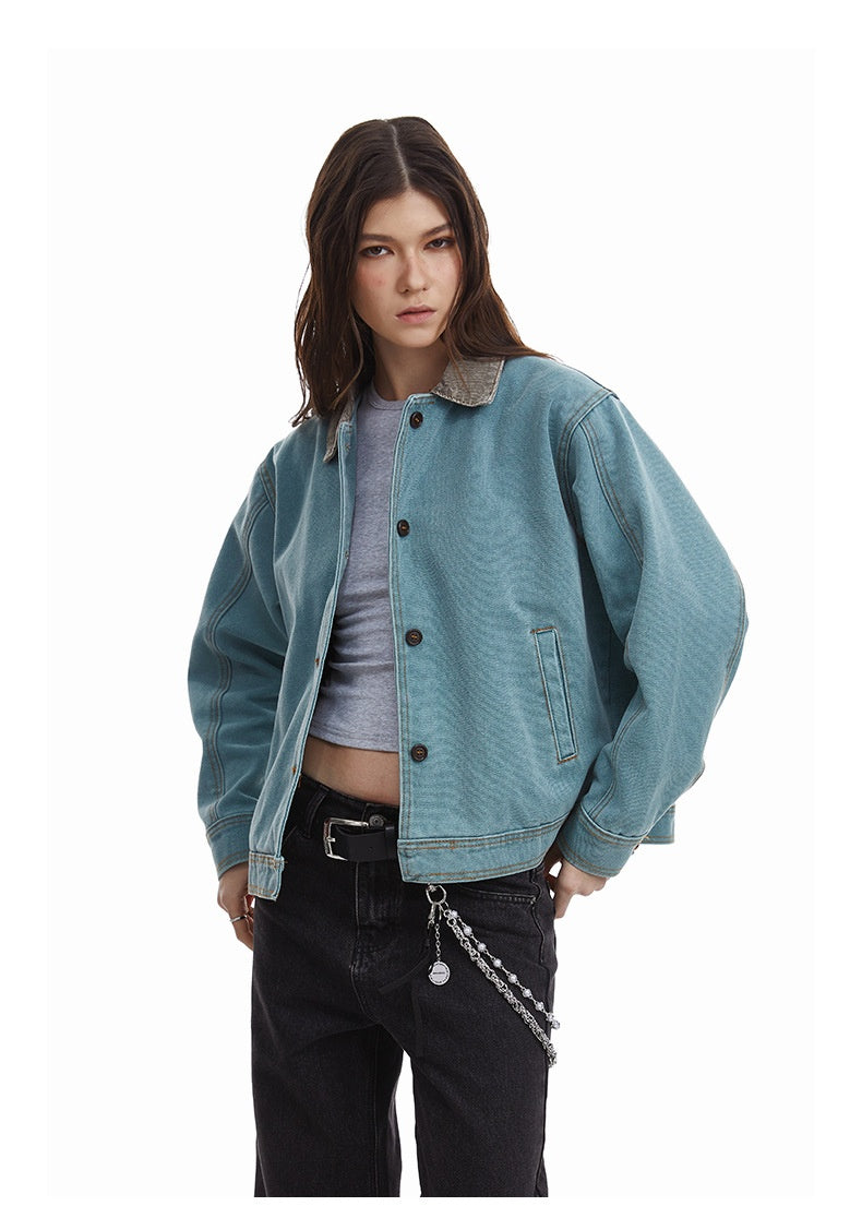 Retro Loose Workwear Jacket