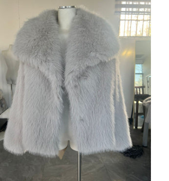 The ArcticLuxe Plush Coat Timeless Winter Elegance