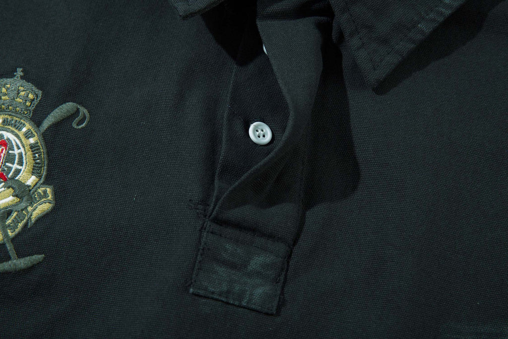 Heritage Color-Block Embroidered Lapel Jacket