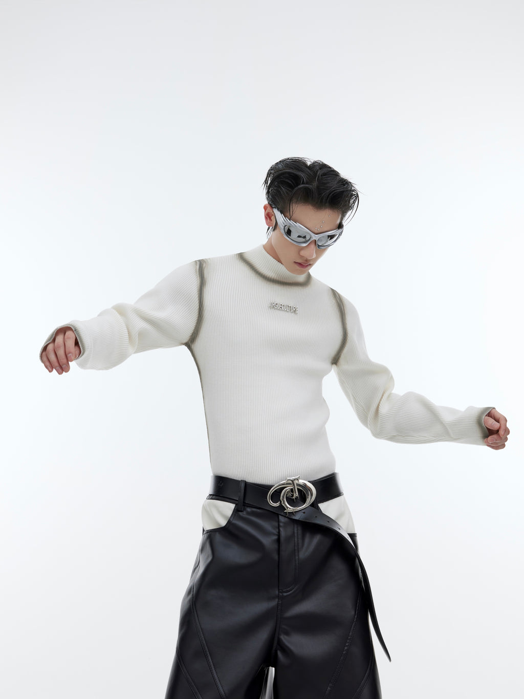 AureCore Knit Stand-Collar Base Layer Top