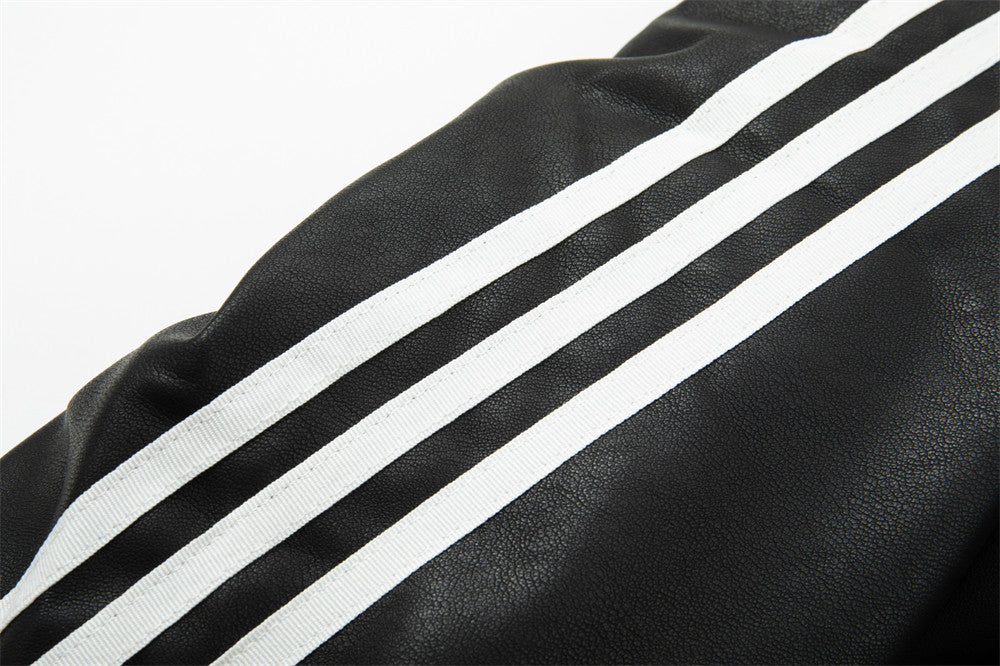 Men’s Hooded Leather Command Coat