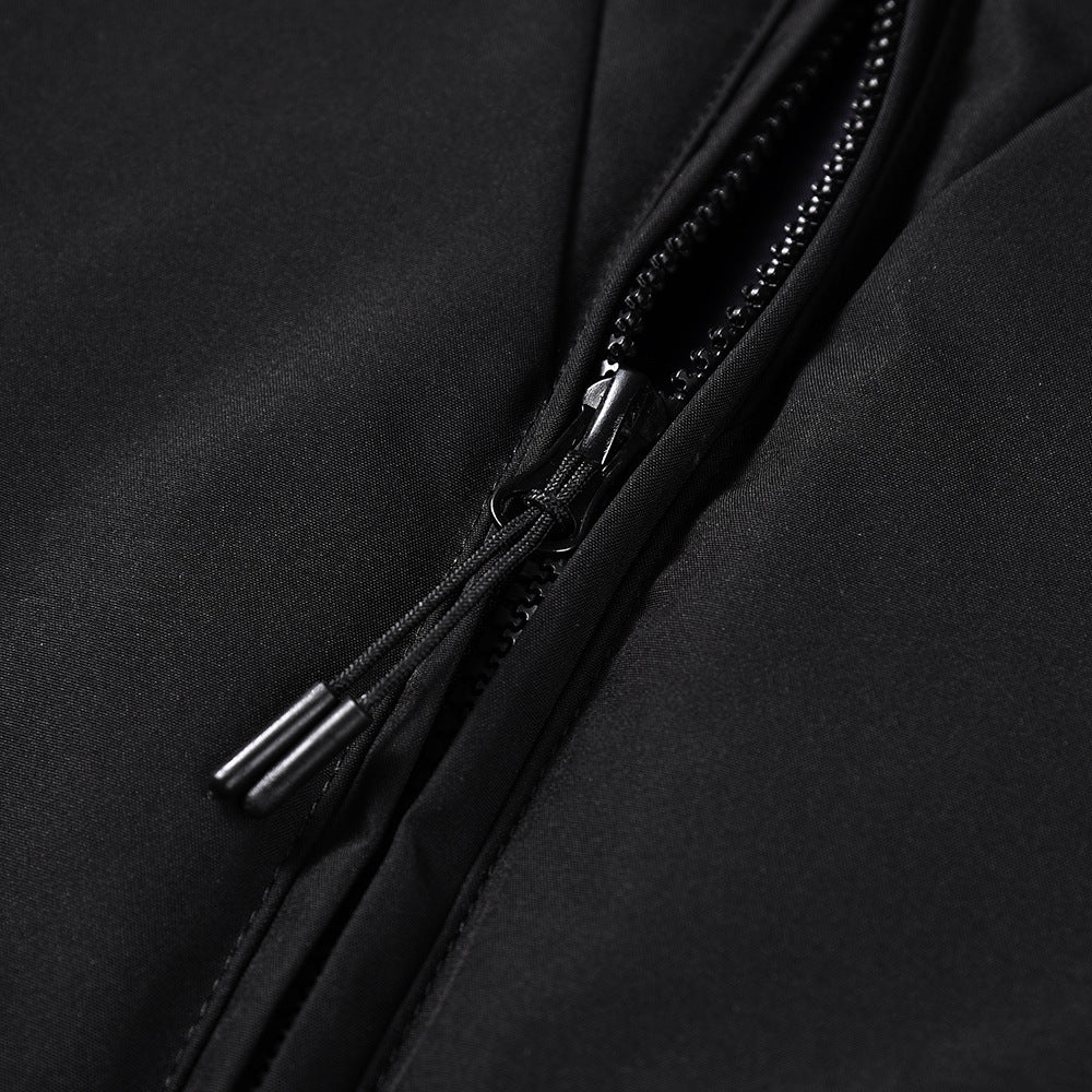 The CoreLayer Padded Coat Minimal Stand Collar