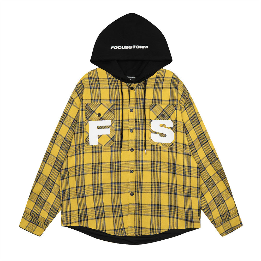 Relaxed Heritage Overshirt Hoodie