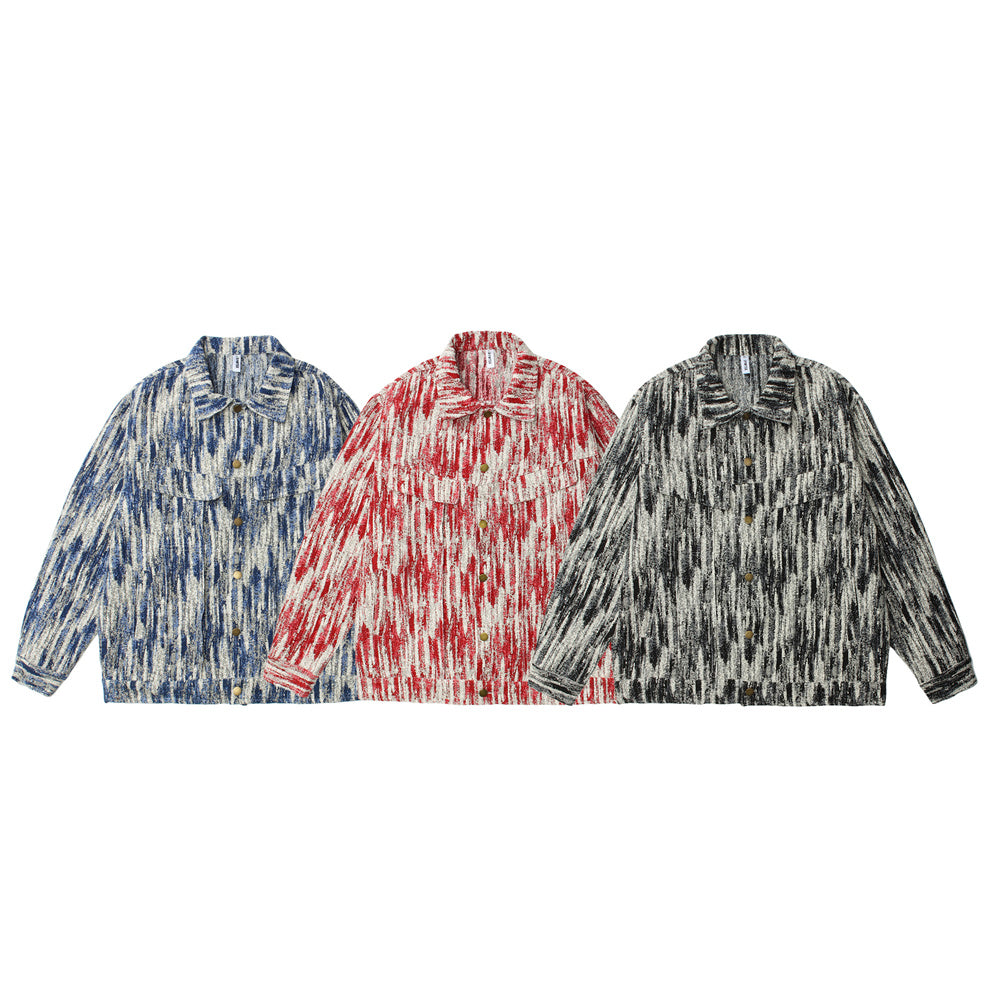 Gradient Tie-Dye Jacket