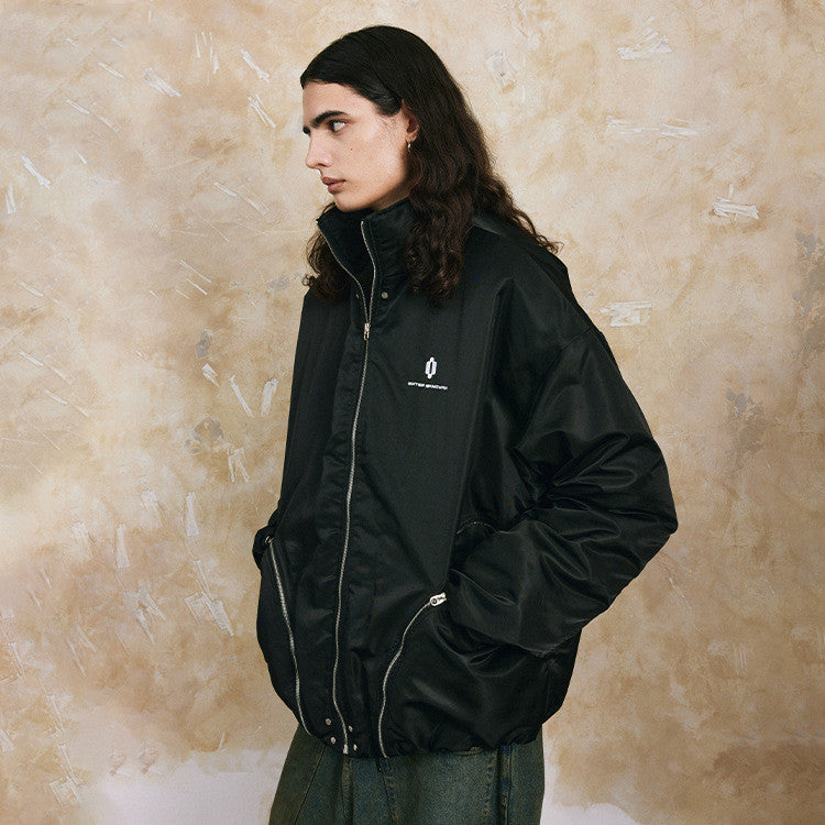 titched Detail Zip Jacket