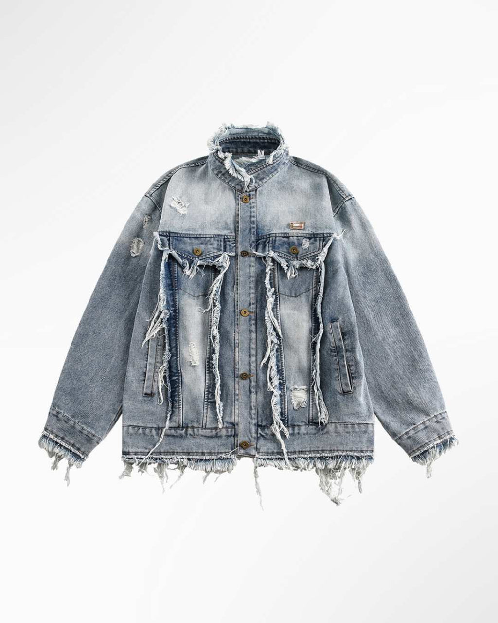 Old Wash Cat Beard Denim Jacket