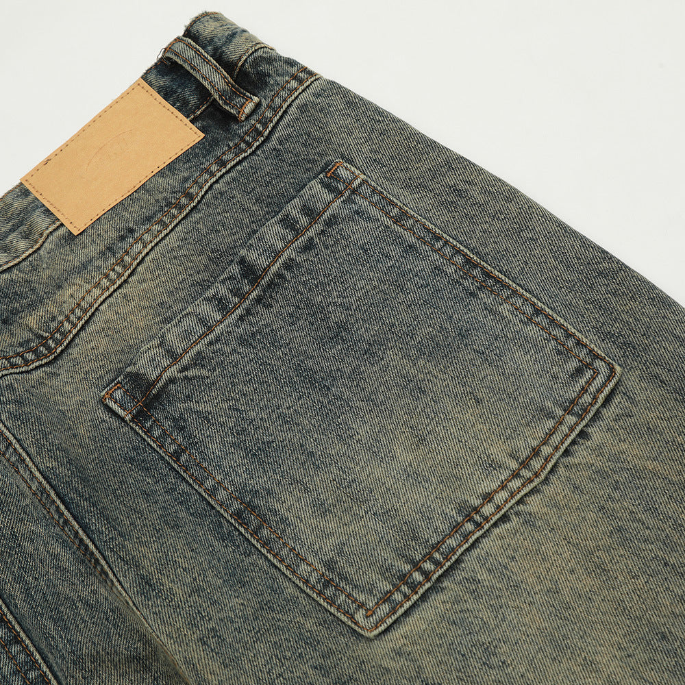Washed & Worn Loose Pocket Pants