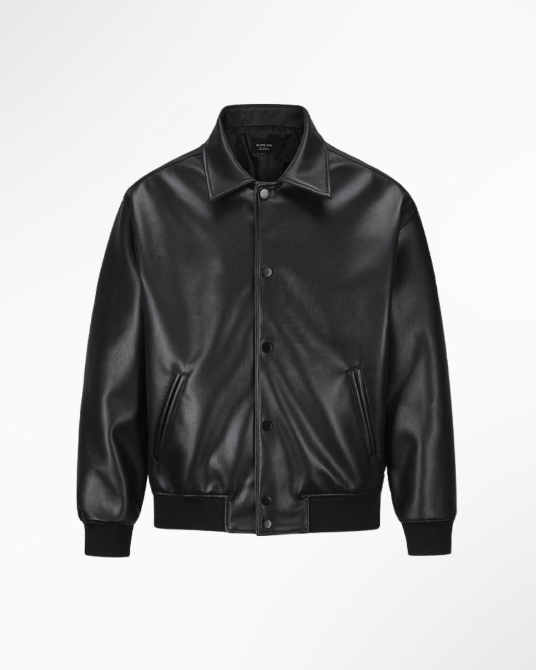 Retro PU High-Street Leather Jacket