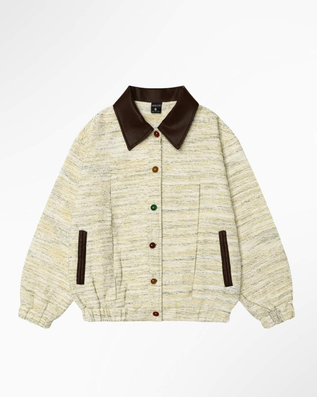 Men’s Dark Jacquard Woven Jacket