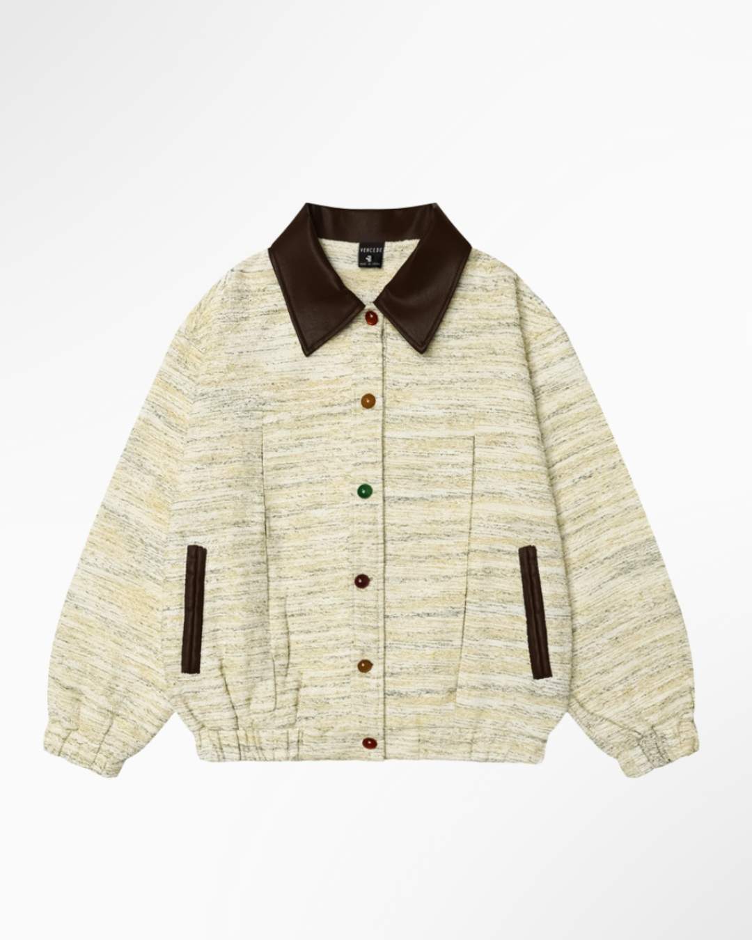 Men’s Dark Jacquard Woven Jacket